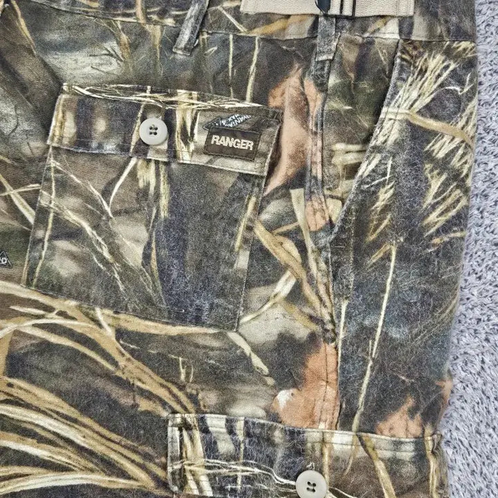 [BUNJANG] Ranger Realtree Cargo Work Pants (34") / 레인저 리얼트리 카고 워크 팬츠 ( 34" ) / 11876