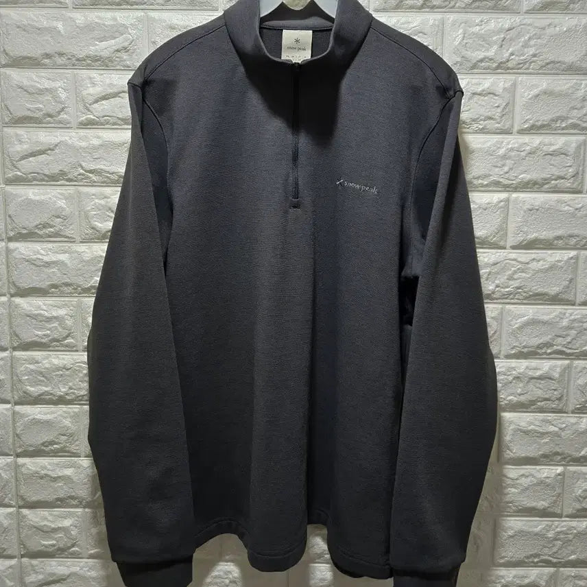 [SOLD OUT] 거의새것/ 스노우피크 반집업 긴팔티 95~100
