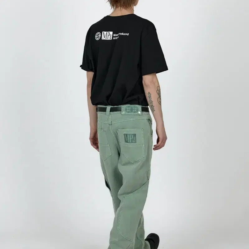 [SOLD OUT] 플라스틱프로덕트 MPa CALF POCKET PANTS (EMERALD)