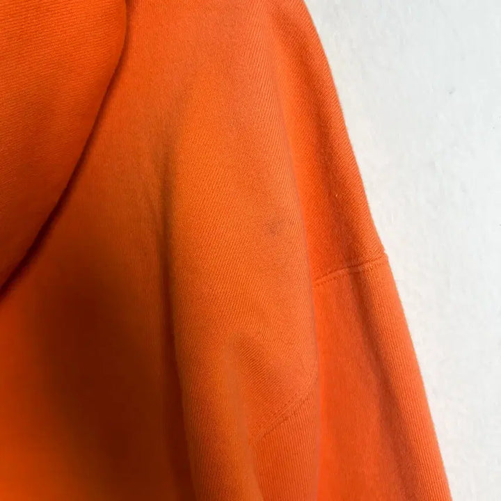 [BUNJANG] Nike ACG Orange Safety Hoodie S / 나이키 ACG 오렌지 풀오버 세이프티 후드티 S