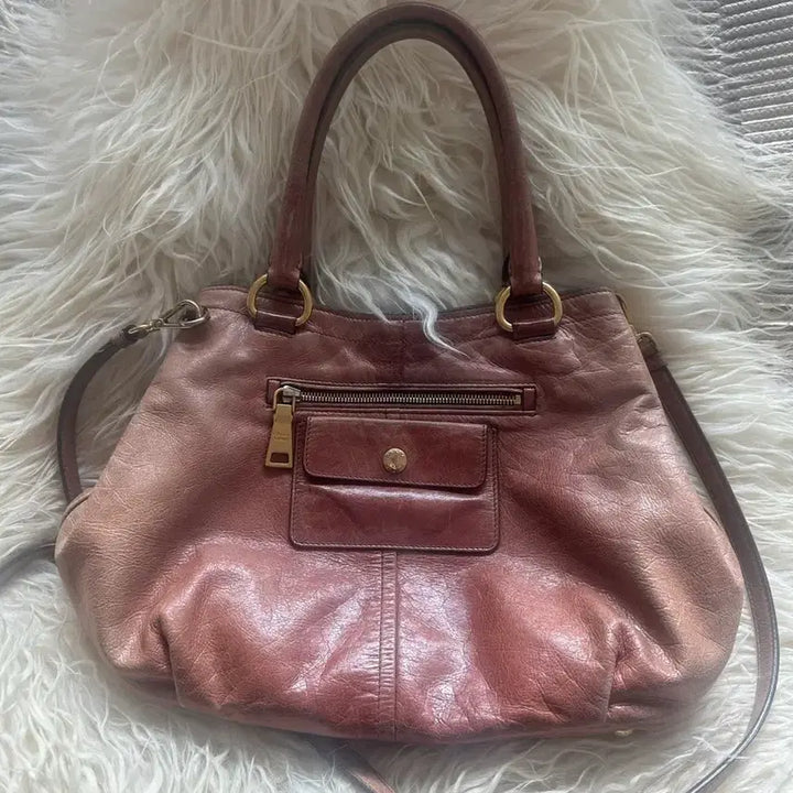 [BUNJANG] Prada Vintage Leather Tote Shoulder Bag Brown / 프라다 빈티지 가죽 토트백 숄더백 브라운