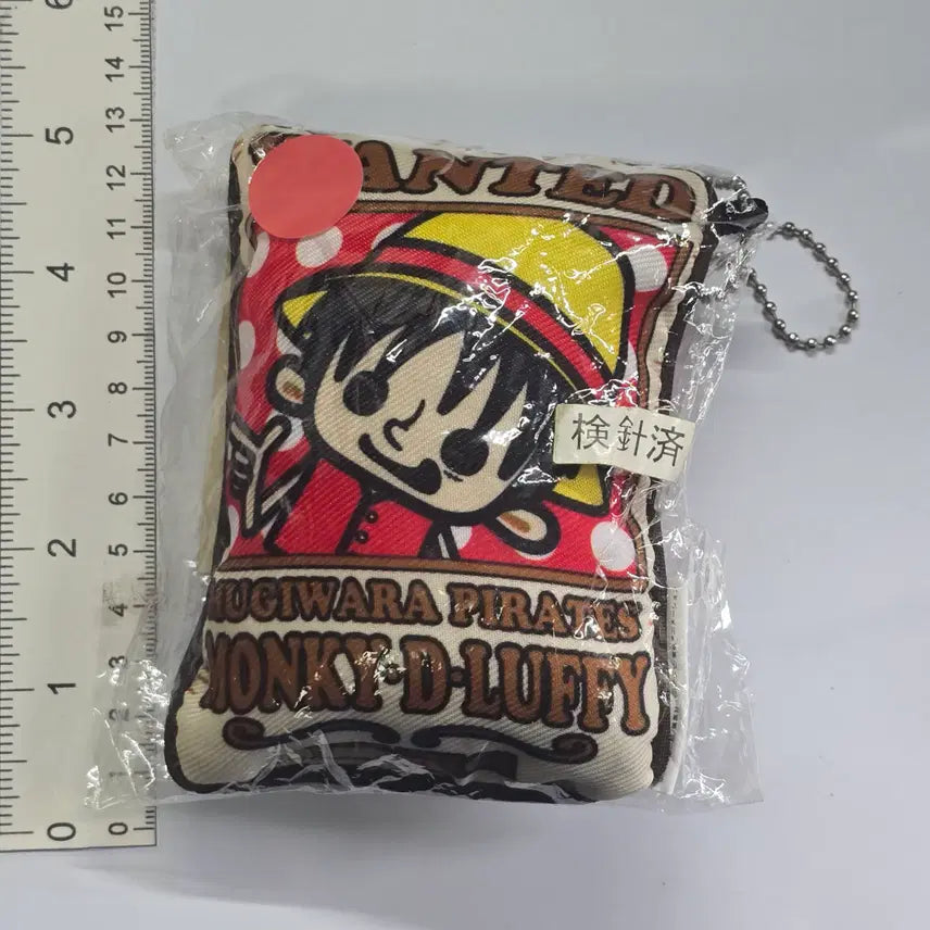 [BUNJANG] One Piece Monkey D. Luffy Mini Cushion Keychain / 원피스 몽키 D. 루피 미니 쿠션 열쇠고리 키링 키홀더 참 스트랩