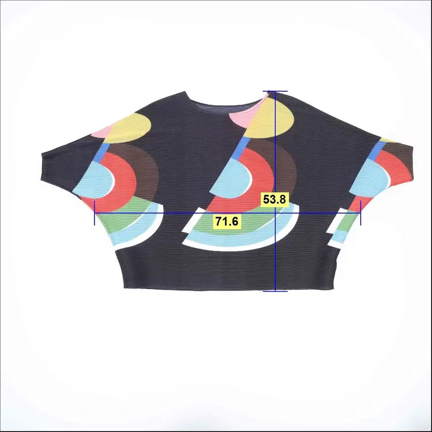 [BUNJANG] FF Plara Pleats Blouse T-Shirt / FF 플라라 플리츠 블라우스 티셔츠 0417H1