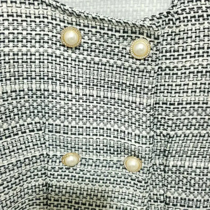 [BUNJANG] F Tweed Crop Jacket / 진주 트위드 크롭 자켓 F_M2029