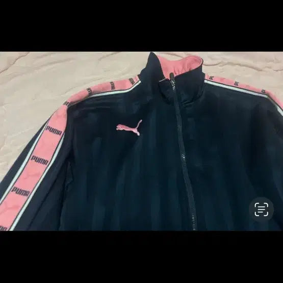 [BUNJANG] Puma Pink Jersey Sporty Look / 푸마 일본 핑크 져지 스포티룩