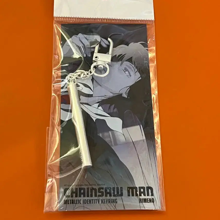 [BUNJANG] MAPPA Chainsaw Man Himeno Identity Keyring / 마파 체인소 맨 팝업 히메노 아이덴티티 키링