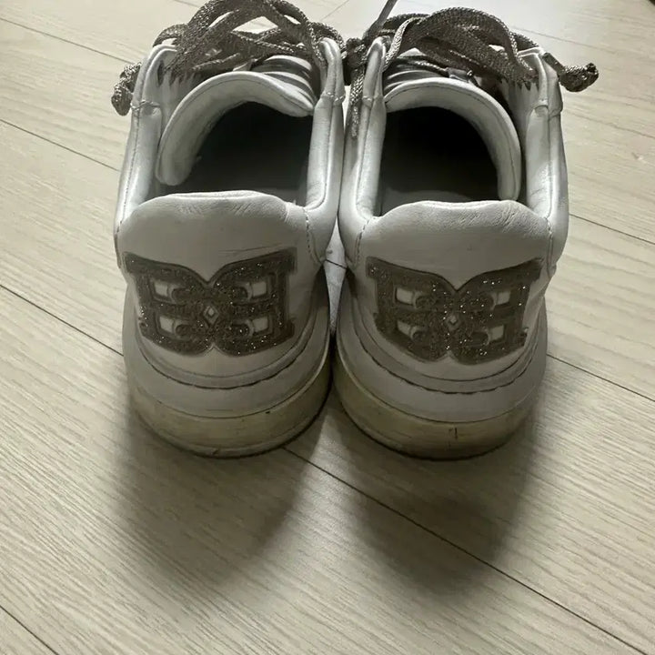[BUNJANG] Bally White Leather Sneakers Women&