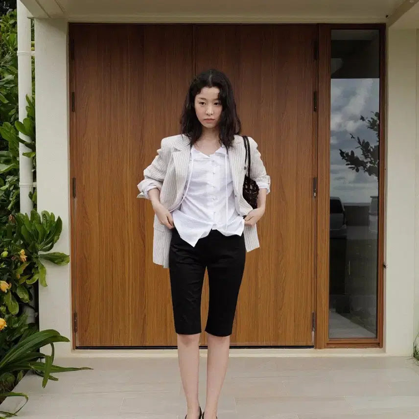[BUNJANG] Andneeds Planet Pintuck Blouse (White) / Andneeds Planet Pintuck Blouse (White)