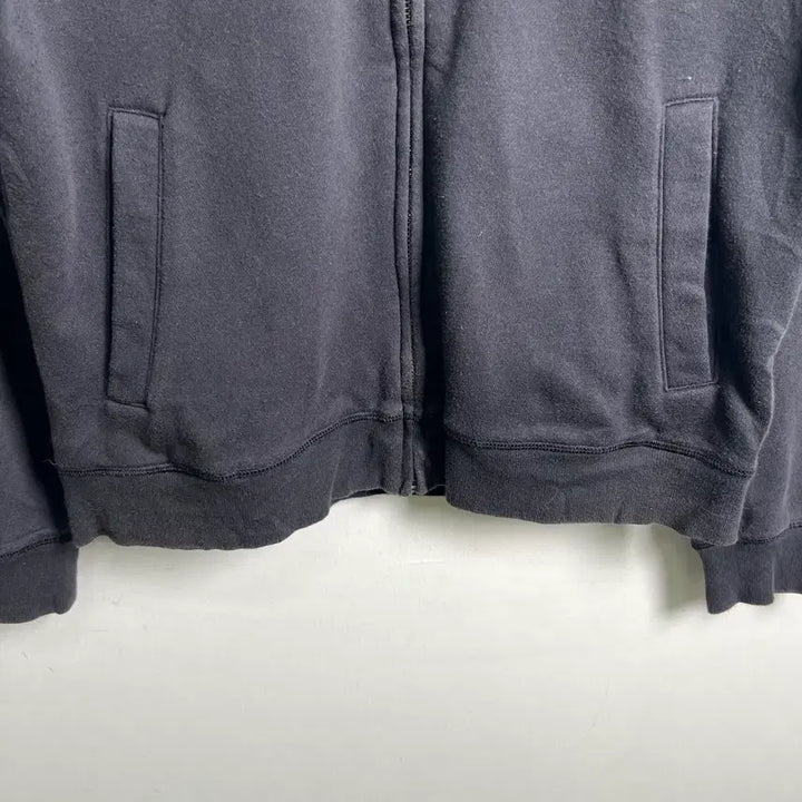 [BUNJANG] Adidas Neo Black Hooded Zip-up Jacket XL / 아디다스 네오 블랙 후드집업 XL