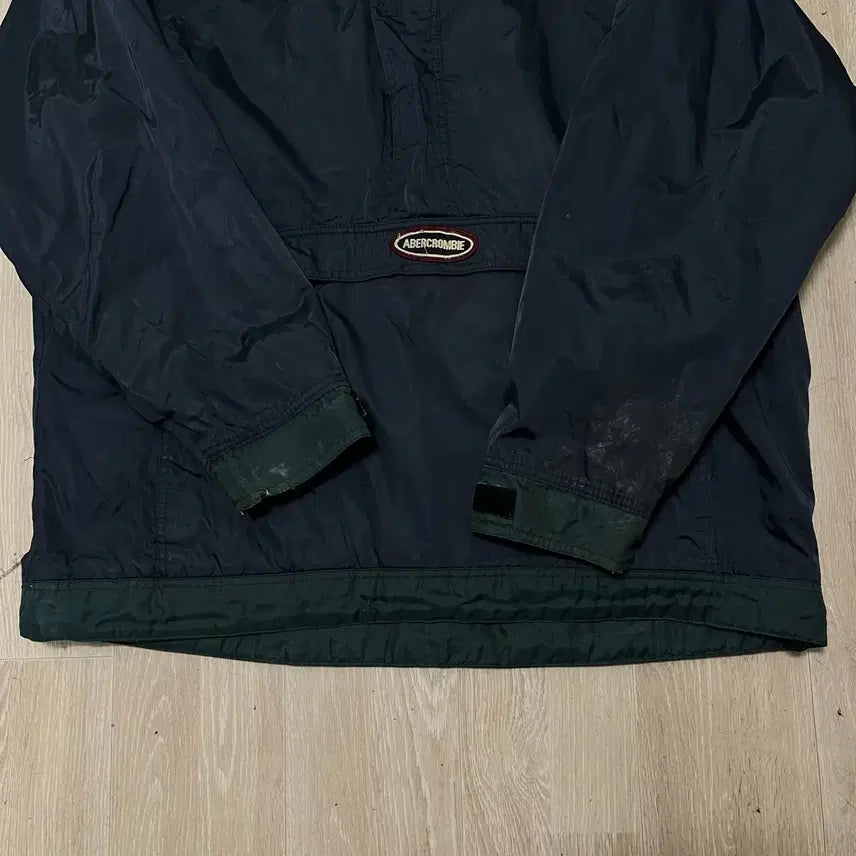 [BUNJANG] Abercrombie Performance Inner Fleece Windbreaker Anorak [Navy] L / 아베크롬비 퍼포먼스 이너플리스 안감 바람막이 아노락 [네이비] L/100