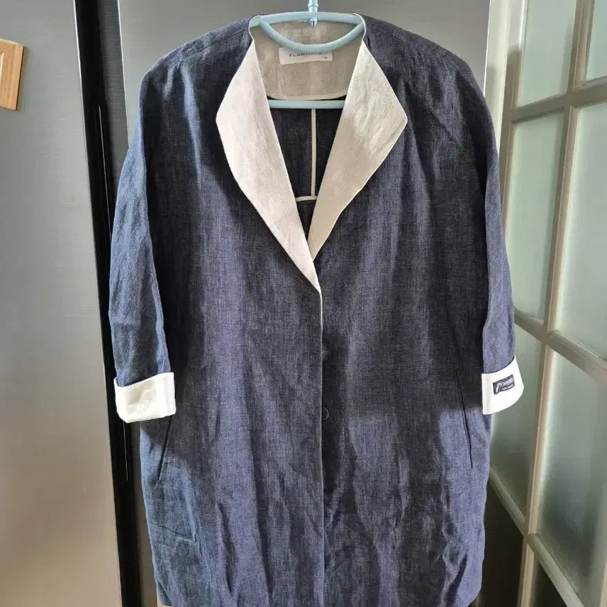 [BUNJANG] Flamingo Linen Jacket/Coat / (고급 이태리 원단) 플라밍고 린넨  자켓 / 코트