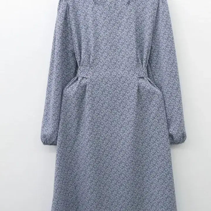 [SOLD OUT] 블루 플라워 롱 원피스(새상품)
