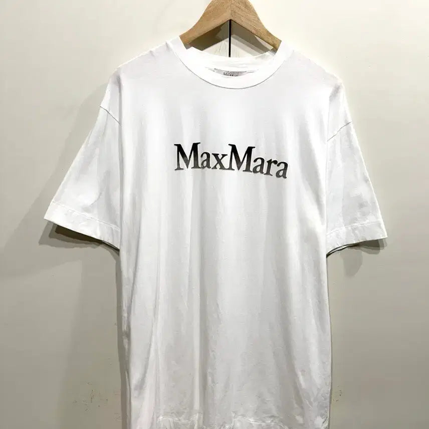 [BUNJANG] Max Mara Logo Short Sleeve T-shirt / 막스마라 로고 반팔 티셔츠