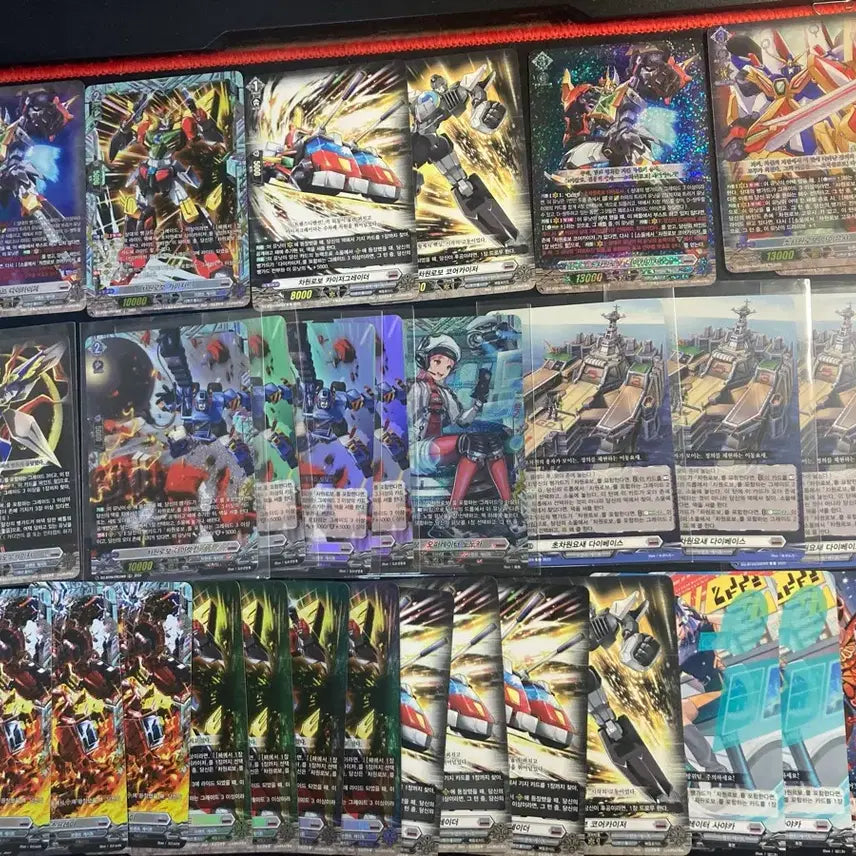 [SOLD OUT] 카드파이트 뱅가드 D-레기온 브롤러,다이카이저 카드 팝니다