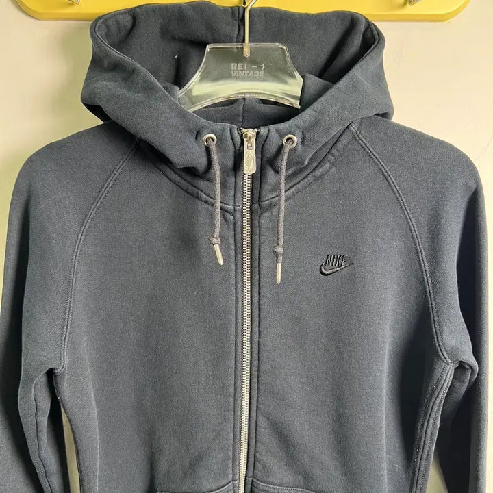 [BUNJANG] Nike Black Hoodie Zip-up / 나이키 블랙 후드 집업 85