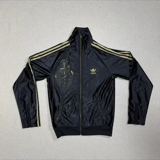 [BUNJANG] Adidas 1968 Olympic Track Top Jersey Black Gold / 아디다스 L 1968 올림픽 트랙탑 져지 블랙 골드 유광