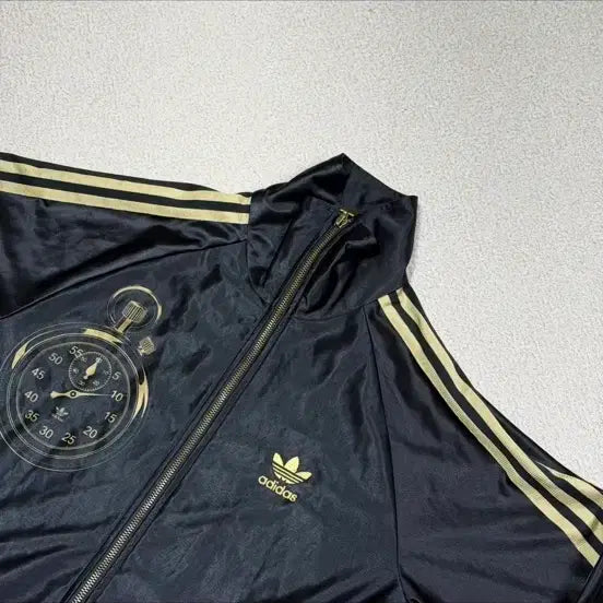 [BUNJANG] Adidas 1968 Olympic Track Top Jersey Black Gold / 아디다스 L 1968 올림픽 트랙탑 져지 블랙 골드 유광