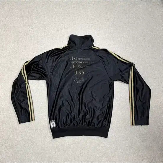 [BUNJANG] Adidas 1968 Olympic Track Top Jersey Black Gold / 아디다스 L 1968 올림픽 트랙탑 져지 블랙 골드 유광
