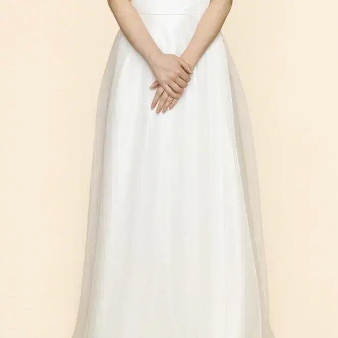 [SOLD OUT] (새상품) 웨딩드레스 튜브탑 스냅 촬영