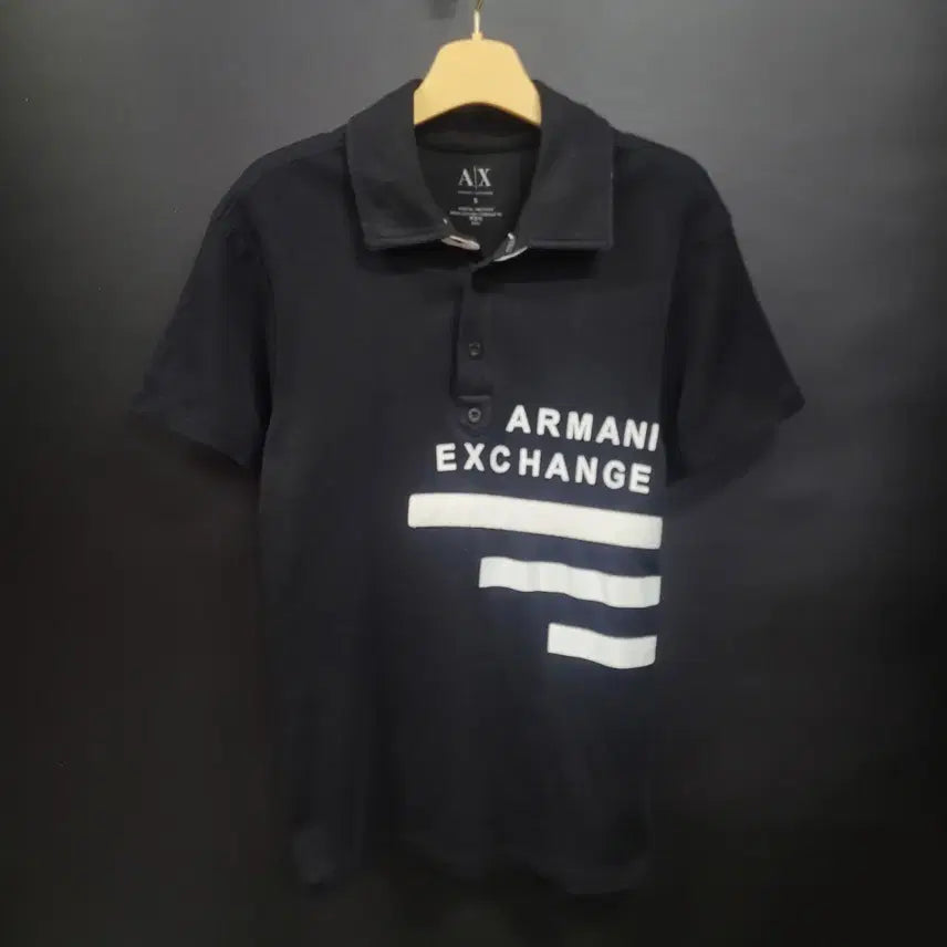 [BUNJANG] Armani Exchange Logo T-shirt / ARMANI EXCHANGE 아르마니 로고 셔츠