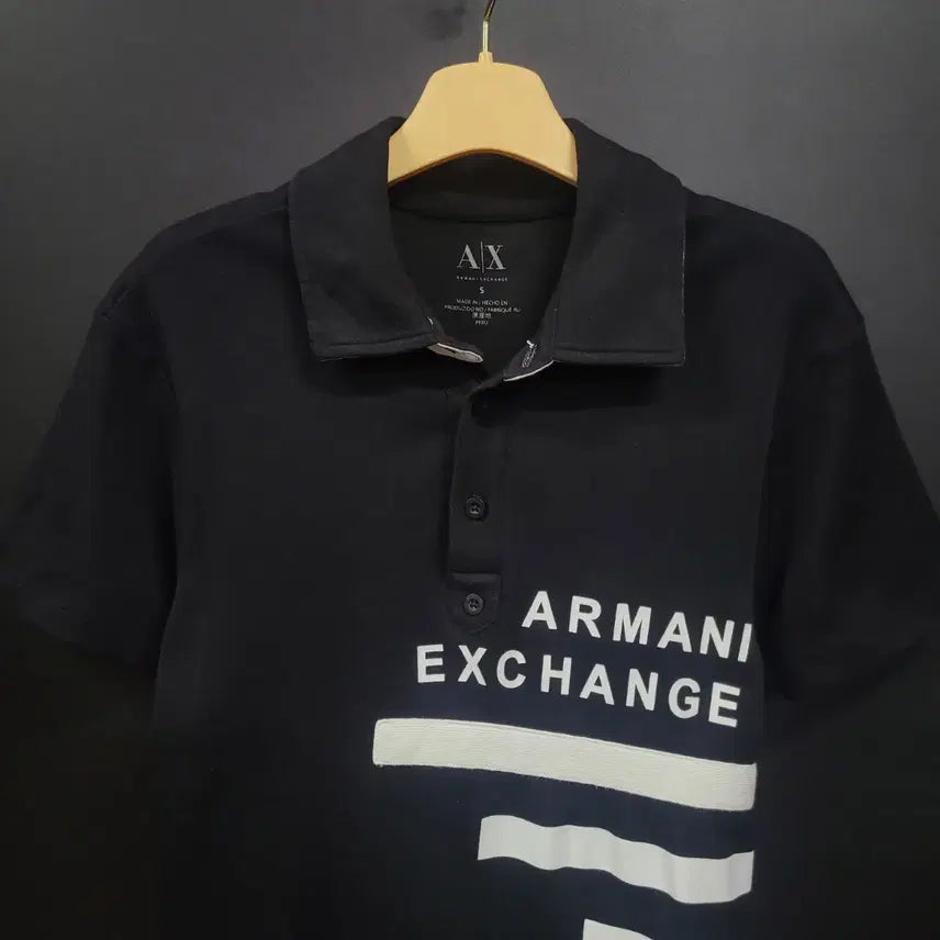 [BUNJANG] Armani Exchange Logo T-shirt / ARMANI EXCHANGE 아르마니 로고 셔츠