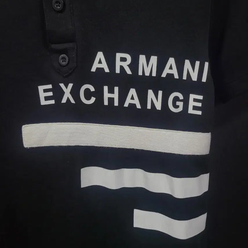 [BUNJANG] Armani Exchange Logo T-shirt / ARMANI EXCHANGE 아르마니 로고 셔츠