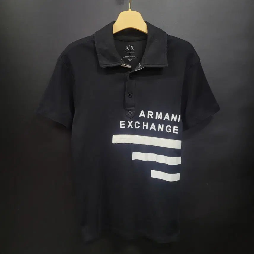 [BUNJANG] Armani Exchange Logo T-shirt / ARMANI EXCHANGE 아르마니 로고 셔츠