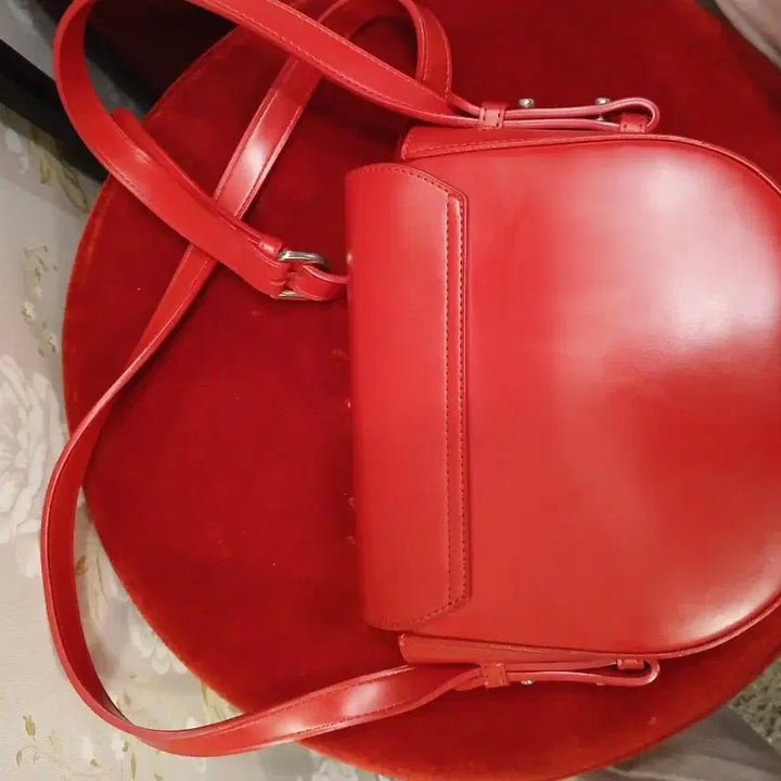 [BUNJANG] Stand Oil Red Crossbody Bag / 스탠드오일 레드 크로스백