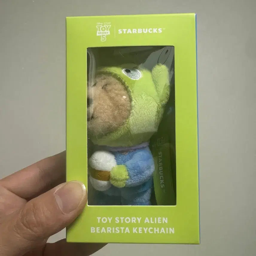 [SOLD OUT] 스타벅스 x 토이 스토리 5 MD 알린 베어리스타 키체인 그린