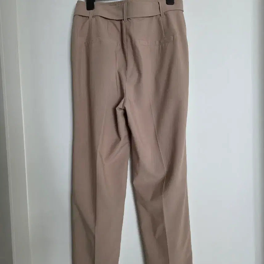[SOLD OUT] LINE 베이지 벨트 슬랙스 바지 55사이즈