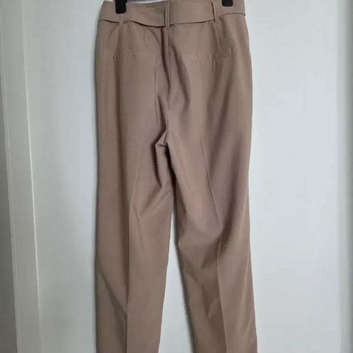 [SOLD OUT] LINE 베이지 벨트 슬랙스 바지 55사이즈