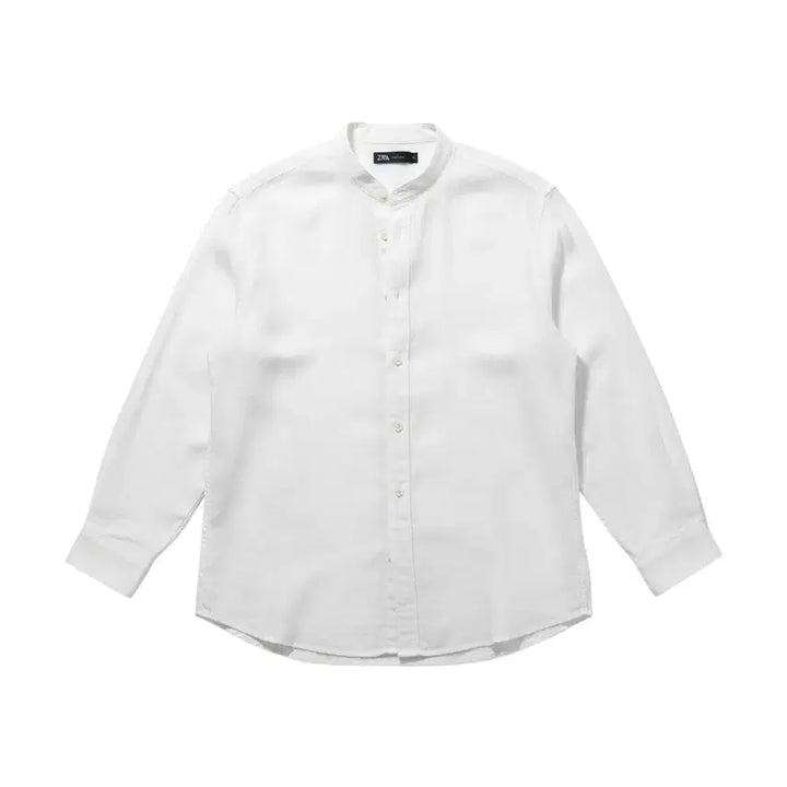 [SOLD OUT] 남성L / 자라 차이나카라 린넨 셔츠WT 26-10