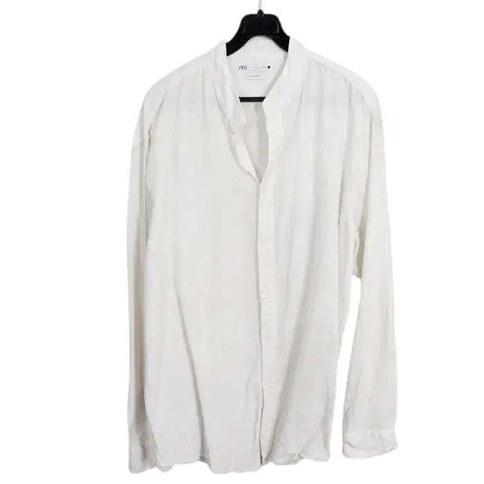 [SOLD OUT] 남성L / 자라 차이나카라 린넨 셔츠WT 26-10