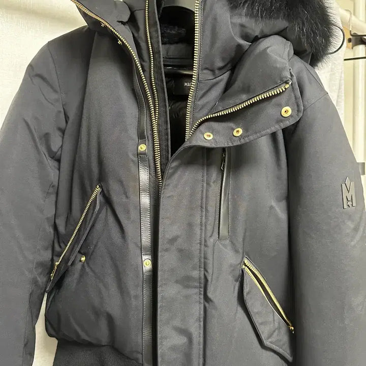 [BUNJANG] Mackage Dixon Black Gold 38 Jacket / 맥케이지 딕슨 블랙 골드 38