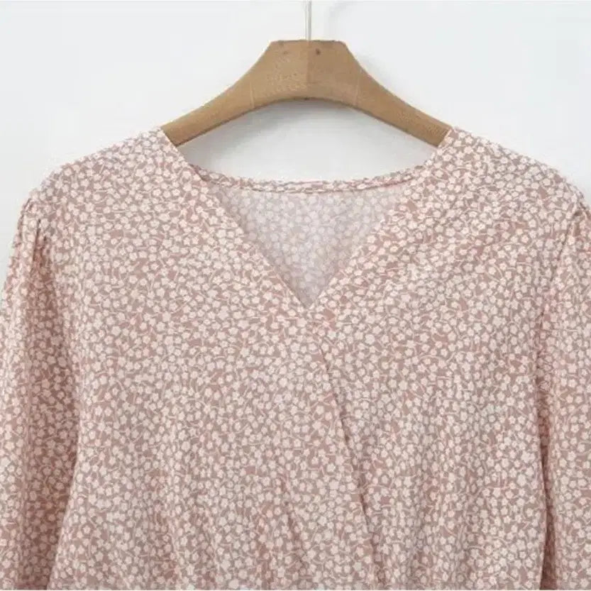 [SOLD OUT] 플라워 롱 플리츠 원피스(새상품)