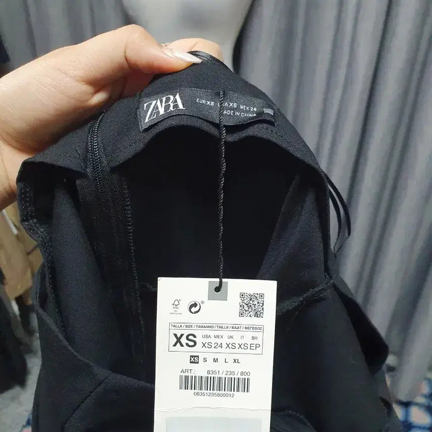 [SOLD OUT] XS자라 슬리브리스 여신원피스