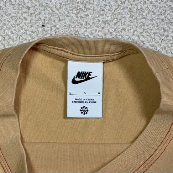 [BUNJANG] Nike Beige Dress / 나이키 L 베이지 원피스