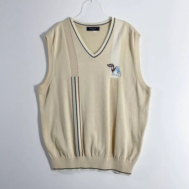 [BUNJANG] G2 Aquascutum Golf Vest / G2 아쿠아스쿠텀 골프웨어조끼 103-105사이즈