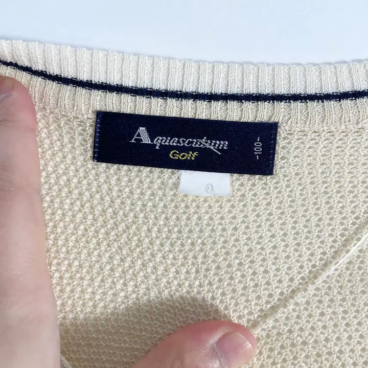 [BUNJANG] G2 Aquascutum Golf Vest / G2 아쿠아스쿠텀 골프웨어조끼 103-105사이즈