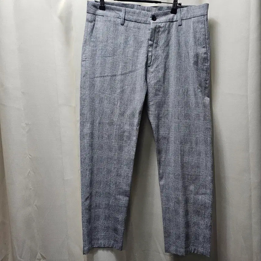 [BUNJANG] ARMATA DI MARE Check Cotton Blend Slacks / [ARMATA DI MARE] 아르마타 디 마레 체크 코튼 블렌드 슬랙스