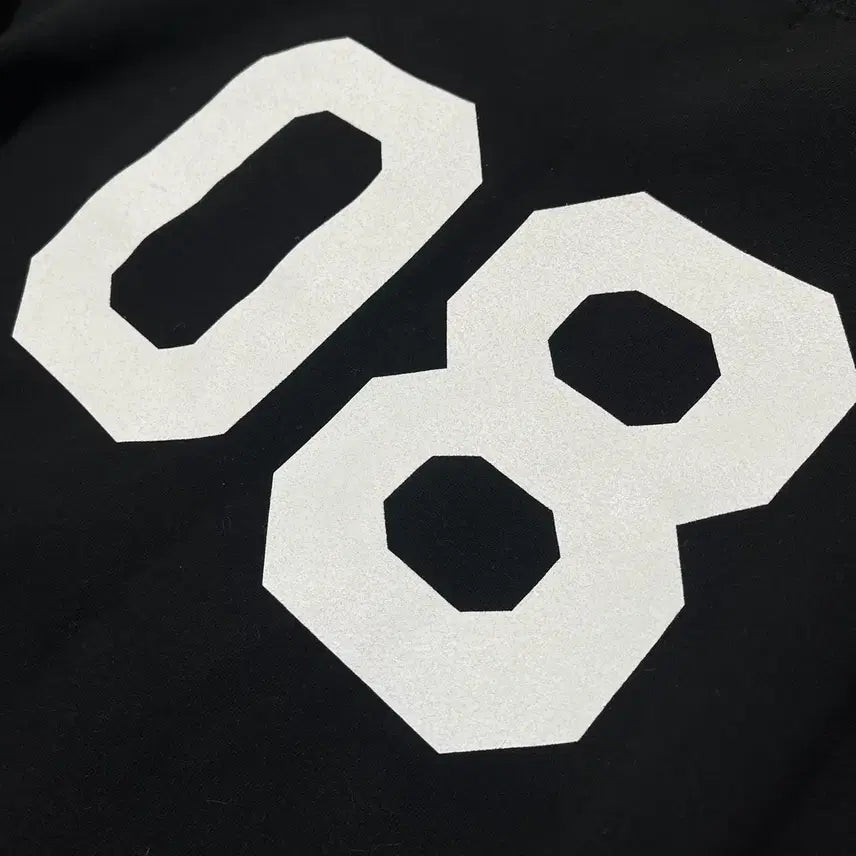[BUNJANG] Covernat C Big Logo Numbering Fleece Sweatshirt [Black] M / 커버낫 C 빅로고 넘버링 기모 맨투맨 티셔츠 [블랙] M/95