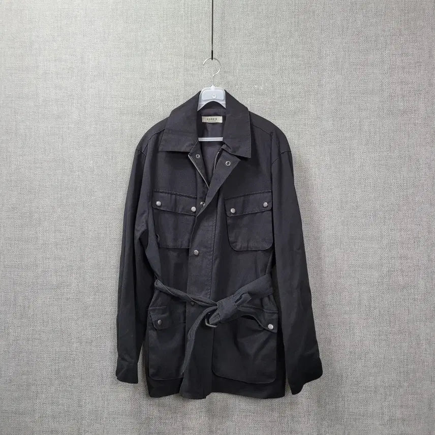[BUNJANG] H231 Belted Field Jacket (F) / ㅎ231 벨트 야상 자켓 F