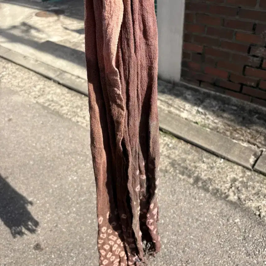 [BUNJANG] Tie-dye Gradient Hippie Grunge Scarf / 타이다이 그라데이션 히피 그런지 머플러 스카프 JPN