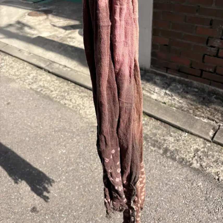 [BUNJANG] Tie-dye Gradient Hippie Grunge Scarf / 타이다이 그라데이션 히피 그런지 머플러 스카프 JPN
