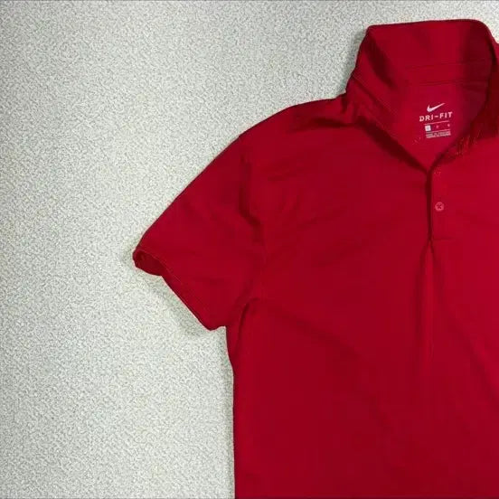 [SOLD OUT] 나이키 L 버건디 반팔 카라 티