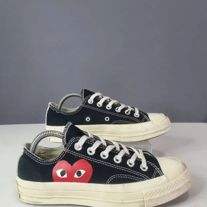 [BUNJANG] Hyojabin Vintage Comme des Garcons Converse Chuck Taylor Low 240 / 효자빈티지 240 꼼데가르송 컨버스 로우 척테일러