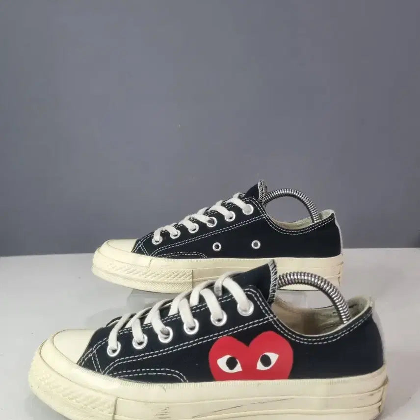 [BUNJANG] Hyojabin Vintage Comme des Garcons Converse Chuck Taylor Low 240 / 효자빈티지 240 꼼데가르송 컨버스 로우 척테일러
