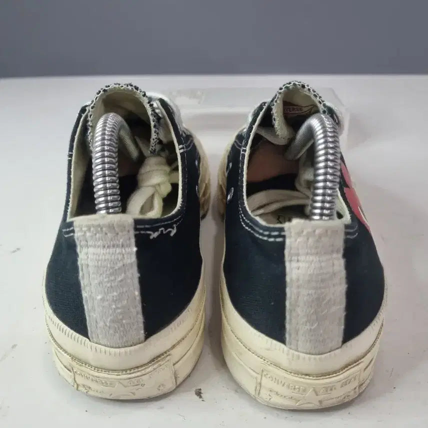 [BUNJANG] Hyojabin Vintage Comme des Garcons Converse Chuck Taylor Low 240 / 효자빈티지 240 꼼데가르송 컨버스 로우 척테일러