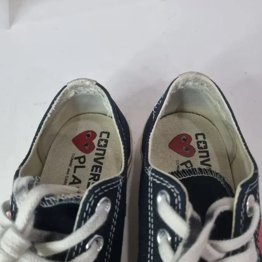 [BUNJANG] Hyojabin Vintage Comme des Garcons Converse Chuck Taylor Low 240 / 효자빈티지 240 꼼데가르송 컨버스 로우 척테일러