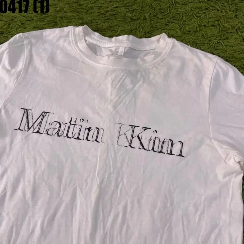 [BUNJANG] Matinkim Short Sleeve T-shirt / 마뗑킴 마틴킴 반팔 F